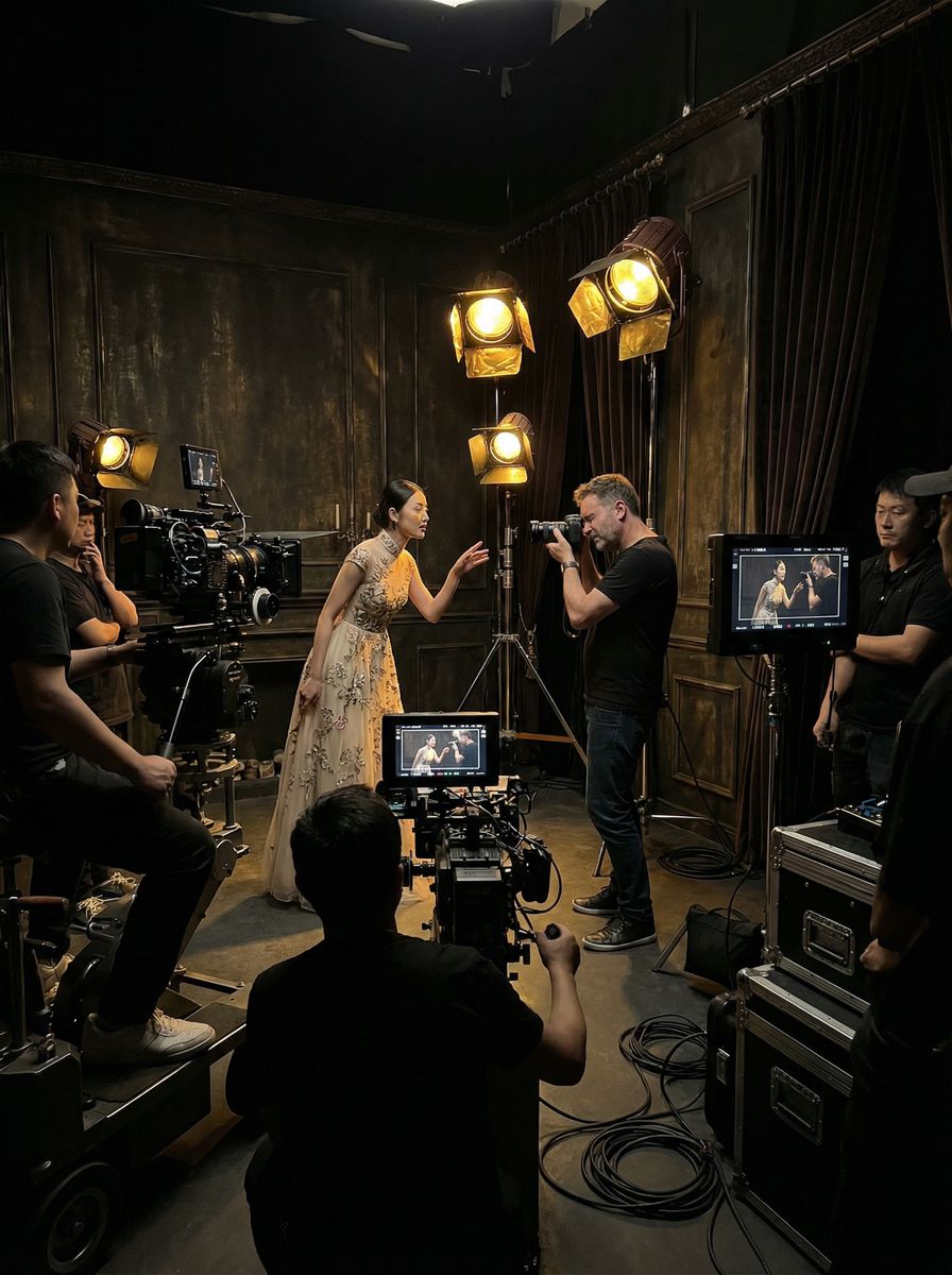 国产自拍影视拍摄幕后花絮视频